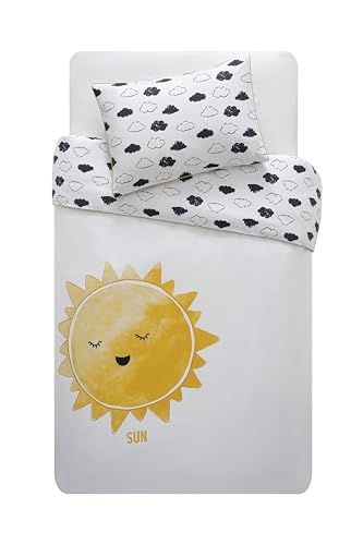 Hibboux 100x135 Cosmic Sun Baby Duvet Cover Set von Hibboux