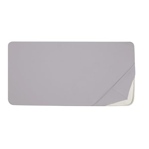 Hibboux 70x140x20 Milou Jersey Fitted Sheet - Light Gray, Twin von Hibboux