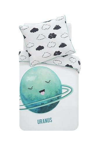 Hibboux 80x80 Cosmic Uranus Baby Duvet Cover Set Hibboux 80x80 Cosmic Uranus Baby Duvet Cover Set von Hibboux