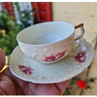 Rosenthal Sanssouci Tasse Elfenbein Deutschland Porzellan Vintage Geschenk Mokkatasse Rosa Blume Rosenthal Sanssouci Tasse Elfenbein Deutschland Porzellan Vintage Geschenk Mokkatasse Rosa Blume von HibiscusSK
