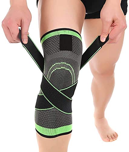 Hibucuo Kniestütze, Kniebandage, Komprimierte Kniebandage für Männer Frauen mit Seitenstabilisatoren,Medizinischer Knieschützer für Laufen, Meniskusriss,ACL,Arthritis,Gelenkschmerzlinderung Hibucuo Kniestütze, Kniebandage, Komprimierte Kniebandage für Männer Frauen mit Seitenstabilisatoren,Medizinischer Knieschützer für Laufen, Meniskusriss,ACL,Arthritis,Gelenkschmerzlinderung von Hibucuo