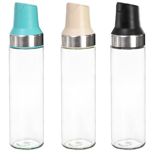 Hiceeden 3 Stück 500 ml Öl- und Essigspender-Set, Automatisch öffnende Ölspender FAlasche, 500 ml Glas Kein tropfendes Öl-Flaschenspender für die Küche Hiceeden 3 Stück 500 ml Öl- und Essigspender-Set, Automatisch öffnende Ölspender FAlasche, 500 ml Glas Kein tropfendes Öl-Flaschenspender für die Küche von Hiceeden