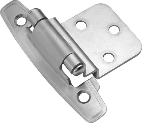 Hickory Hardware P295-SC 3/8-Inch Offset Surface Self-Closing Hinge, Satin Chrome by Hickory Hardware von Hickory Hardware