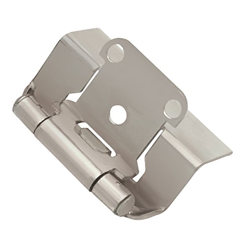Hickory Hardware P5710F-SN Semi-Concealed Full Wrap Hinge, Satin Nickel by Hickory Hardware von Hickory Hardware