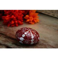 Kastanienbraun Und Silber Mandala Malerei Bücherregal Dekor, Weihnachtsverzierung Design Dot Artwork Stone, Boho Decor Beach Home Urlaub Akzent von HickoryDickoryDots