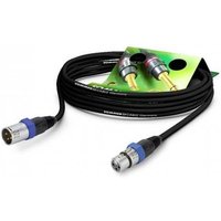 Sommer Cable GA1B-0250-SW-BL XLR Anschlusskabel [1x XLR-Buchse 3 polig - 1x XLR-Stecker 3 polig] 2.5 von Sommer Cable