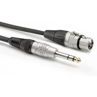 Sommer Cable HBP-XF6S-0060 Audio Adapterkabel [1x Klinkenstecker 6.3mm (stereo) - 1x XLR-Buchse 3 po von Sommer Cable