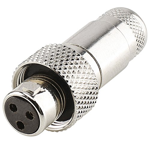 Hicon Mini XLR Steckerbuchse 3-pol IP67 Extra Robust Kompakt Mit Überwurfmutter | HI-XMCF3-HD Hicon Mini XLR Steckerbuchse 3-pol IP67 Extra Robust Kompakt Mit Überwurfmutter | HI-XMCF3-HD von Hicon