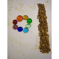 Fairy Garden Glas Regenbogen Trittsteine Kiesweg Faerie Kit Terrarium Topfpflanzen Fairy Garden Glas Regenbogen Trittsteine Kiesweg Faerie Kit Terrarium Topfpflanzen von Hiddenbear