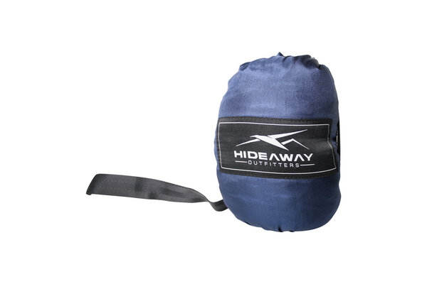 Hideaway Outfitters Doppel Reisehängematte aus atmungsaktiver Fallschirmseide inklusive Baumgurte und Karabiner von Hideaway Outfitters