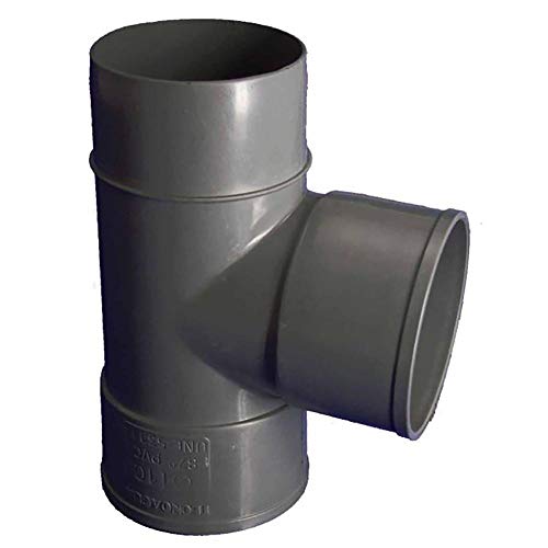 hidrotecnoagua Zubehör PVC-Bypass Stecker auf Buchse 87º Durchmesser 200 von Hidrotecnoagua