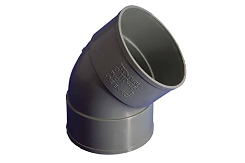 hidrotecnoagua Zubehör PVC – Grad Buchse auf Buchse Durchmesser 40 von Hidrotecnoagua