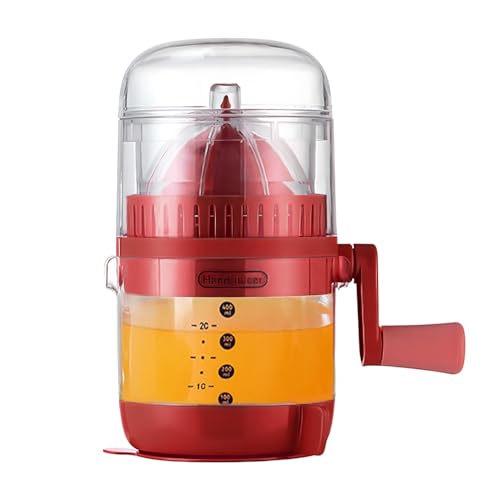 Hiemible Manuelle Zitruspresse | Handheld Orangenpresse Mit Ausguss,Lebensmittelechter Fruchtextraktor mit Griff Limettenpresse für Zuhause Reise und Küchenarbeitsplatte Hiemible Manuelle Zitruspresse | Handheld Orangenpresse Mit Ausguss,Lebensmittelechter Fruchtextraktor mit Griff Limettenpresse für Zuhause Reise und Küchenarbeitsplatte von Hiemible