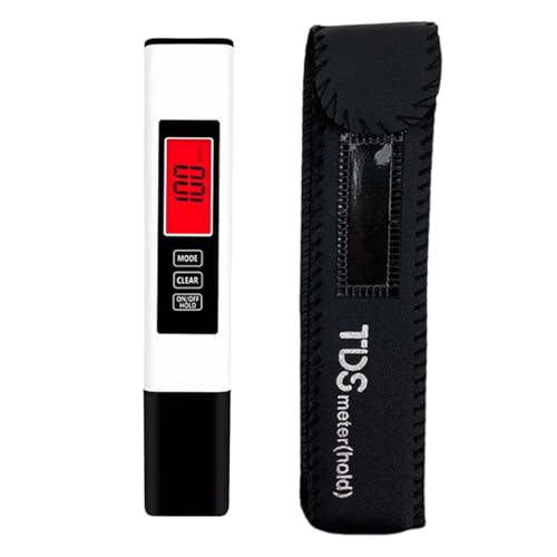 Hiemible Trinkwasser Test Set - 4 in 1 Präziser TDS Wasser Tester | Teich Pool Aquarium Haushalt Labor Süßwasser Testzubehör Hiemible Trinkwasser Test Set - 4 in 1 Präziser TDS Wasser Tester | Teich Pool Aquarium Haushalt Labor Süßwasser Testzubehör von Hiemible