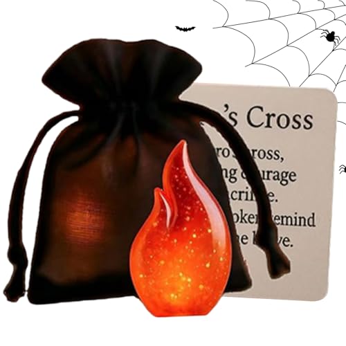 Hiemible Umarmungskarte - Feuerform Motivationskarten Für Feiertage - Ermutigendes Andenken Zu Halloween Für Schüler Jugendliche Kinder Mitarbeiter Erwachsene Kollegen Absolventen von Hiemible