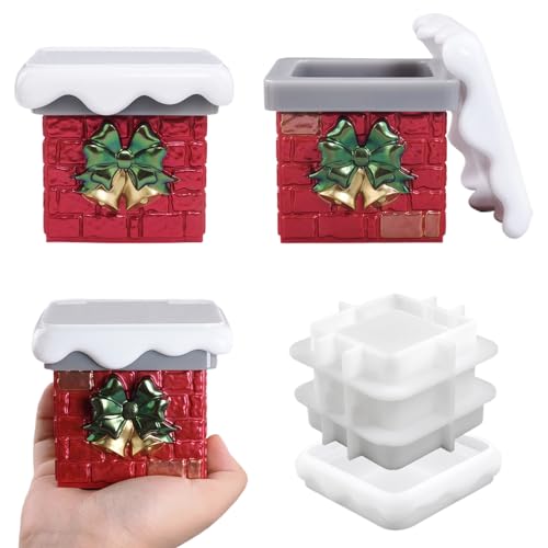 Hiemible Weihnachtsformen Silikon,Schneebedeckter Schmuckschale Silikonform | Hitzebeständige Backform Einfache Entformung Für Bastelprojekte Epoxy Harz Gips Ton Deko | Für Schmuck Organizer Gips Ton Hiemible Weihnachtsformen Silikon,Schneebedeckter Schmuckschale Silikonform | Hitzebeständige Backform Einfache Entformung Für Bastelprojekte Epoxy Harz Gips Ton Deko | Für Schmuck Organizer Gips Ton von Hiemible