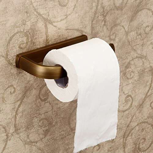 Hiendure ®Hochwertig Wandhalter Toilettenpapierhalt Papierhalter Küchenrollenhalter Toilettenpapierhalter Abdeckung von Hiendure