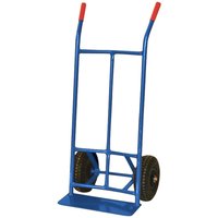 Eichinger® Sackkarre, 300 kg, Luftrad 260/85, enzianblau von Jungheinrich PROFISHOP