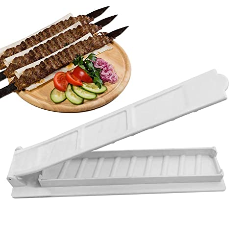 Hiessgozy Kebab Maker, Grill Spieß Werkzeug Manuelle Kebab Mold BBQ Fleisch String Spieß Werkzeug Outdoor BBQ Gadget von Hiessgozy