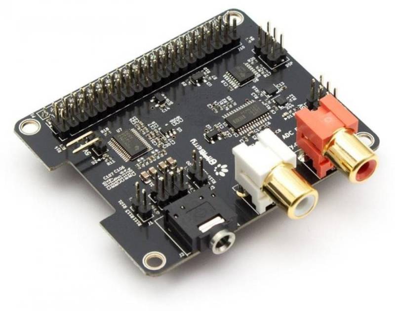 HiFiBerry Audio-Board HiFiBerry DAC2 ADC Pro Audio Board, 192kHz, 112dB DAC SNR, 110dB ADC von Hifiberry