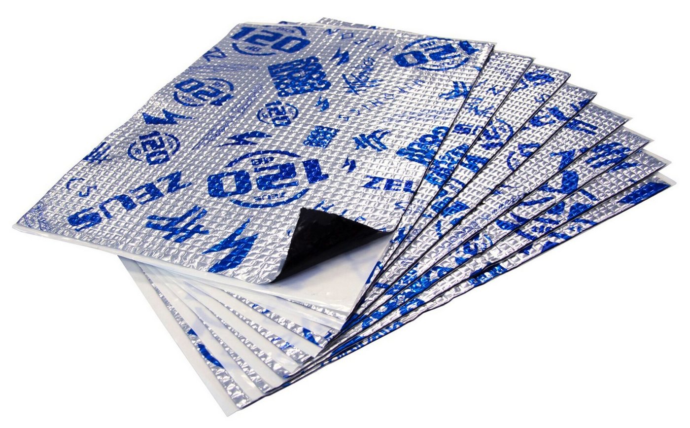 Hifonics Dämmplatte 120dB 1,48m² AluButyl 1,8 mm dick und selbstklebend Hifonics Dämmplatte 120dB 1,48m² AluButyl 1,8 mm dick und selbstklebend von Hifonics
