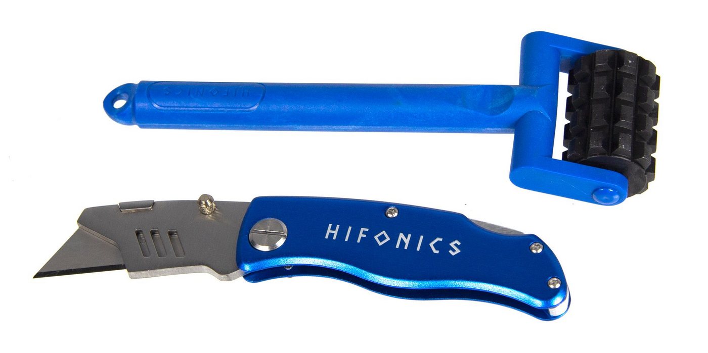 Hifonics Dämmplatte HF-RKS Andrück-Roller und Messer Set Hifonics Dämmplatte HF-RKS Andrück-Roller und Messer Set von Hifonics