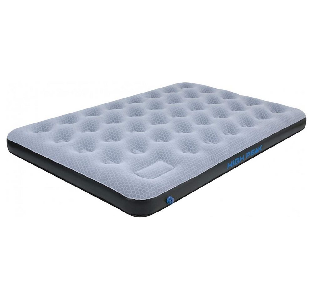 High Peak Luftbett Air bed Double Comfort Plus 40025 - Luftbett - Doppelbett - grau/blau von High Peak