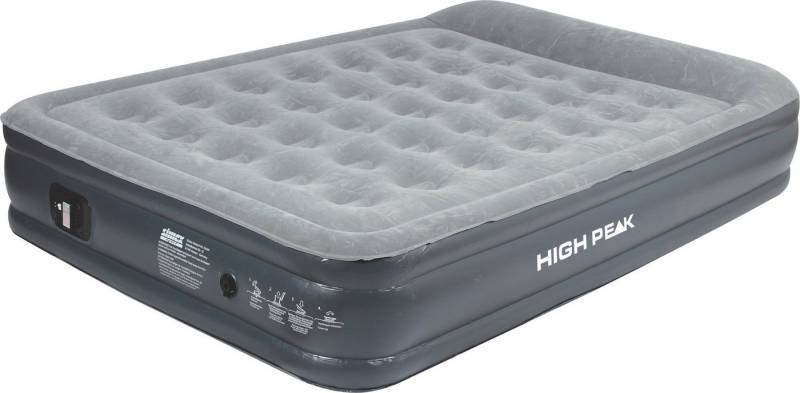 High Peak Luftbett Smooth Comfort Double, (mit Transporttasche) von High Peak