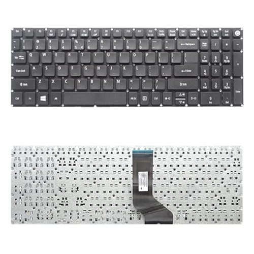 High-Tech Place US-Version Tastatur für Acer Aspire E5-532 E5-522 E5-574 E5-574 E5-722 E5-752 E5-772 E5-773 E5-575 V5-591G V3-574G F5-573G E11 5er E5-er 582P von High-Tech Place