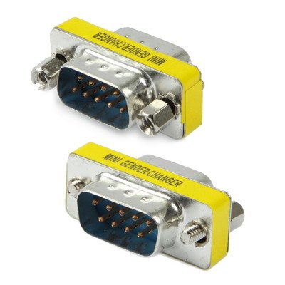 High-Tech Place Konverter Serial RS232 DB9 9 Pin männlich auf männlich von High-Tech Place