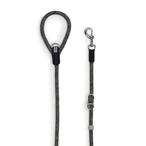 High5Dogs Leisure Leader, robuste Hundeleine, 125 cm Länge, 7 mm Breite, stilvolles schwarzes Design, bequemer Griff, ideal für Spaziergänge und Outdoor-Abenteuer High5Dogs Leisure Leader, robuste Hundeleine, 125 cm Länge, 7 mm Breite, stilvolles schwarzes Design, bequemer Griff, ideal für Spaziergänge und Outdoor-Abenteuer von High5Dogs