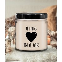 Eine Umarmung Im Glas Freundschaft Liebe Kerze | Für Geschenk, Duft Sojakerze, Bedeutungsvolles Handgegossene Kerze, Bio Handarbeit von HighRoadDesignsLLC