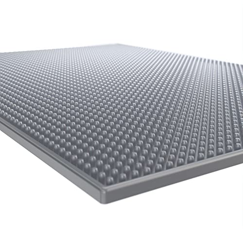 Highball & Chaser Bar-Matte, 45 cm x 30 cm x 8 cm dick, langlebig und stilvoll, Bar-Matte für verschüttete Flüssigkeiten, rutschfest, ungiftig, Service-Matte für Tee, Bars, Restaurants, Kaffee und von Highball & Chaser