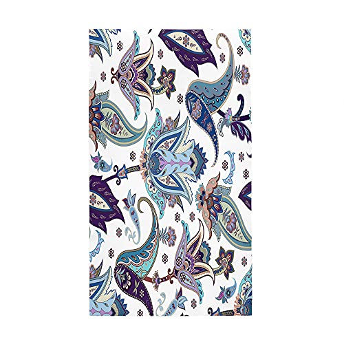 Highdi Böhmen Microfaser Strandtuch Groß, Sommer Leicht Schnelltrocknend Sandfrei Badetuch Sporthandtuch Strandlaken Reisehandtuch Picknickdecke für Erwachsene Kinder (Paisley,70x150cm) von Highdi