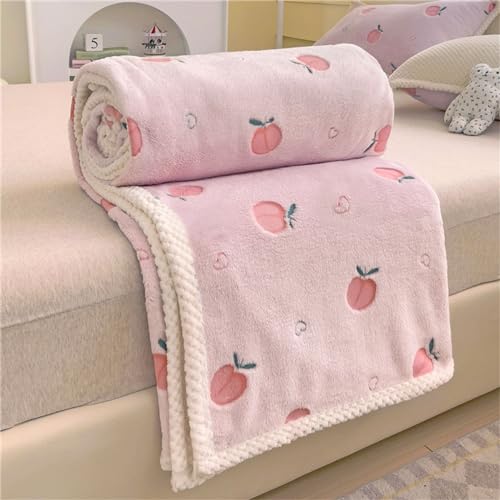 Highdi Kuscheldecke Flauschig Warm, Kawaii Warme Wohndecke Kinder Decke Flauschige Couchdecke Überwurf Fleecedecke als Tagesdecke Sofadecke Bett oder Sofaüberwurf Blanket (200 * 220cm,Honig Pfirsich) Highdi Kuscheldecke Flauschig Warm, Kawaii Warme Wohndecke Kinder Decke Flauschige Couchdecke Überwurf Fleecedecke als Tagesdecke Sofadecke Bett oder Sofaüberwurf Blanket (200 * 220cm,Honig Pfirsich) von Highdi