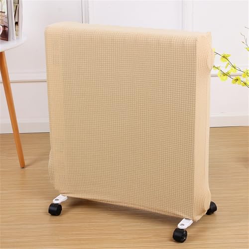 Highdi Ölradiator Staubschutzhülle, Elektroheizer Heizlüfter Staubschutzhülle Elektroheizkörper Staubschutzhaube Elastische Ölradiator Heizgerät Protector Abdeckung (40-60cm,Gelb) von Highdi