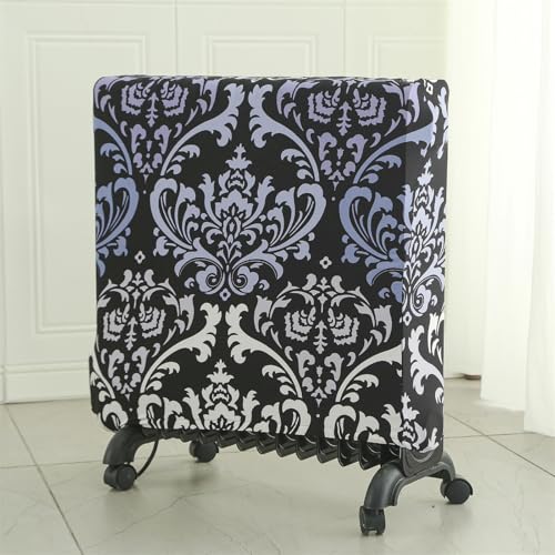 Highdi Ölradiator Staubschutzhülle, Elektroheizer Heizlüfter Staubschutzhülle Elektroheizkörper Staubschutzhaube Elastische Ölradiator Heizgerät Protector Abdeckung (52-58cm,Klassisch) von Highdi