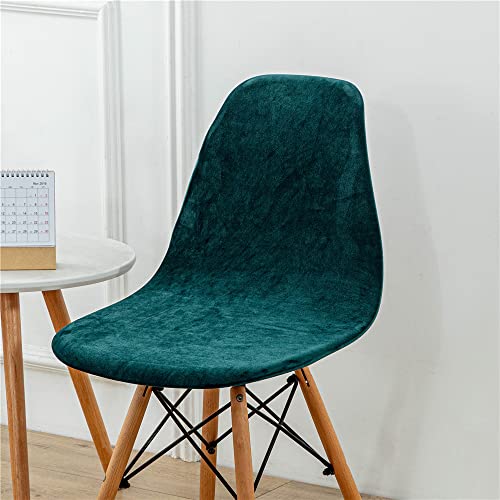 Highdi Stuhlhussen 4er Set, Strech Samt Stuhlhussen Skandinavisch Grün Abnehmbare Universal Stuhlbezug Waschbarer Chair Cover Stuhlabdeckung Elegante Esszimmer von Highdi