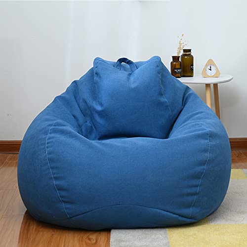 Highdi Sitzsack für Erwachsene, nur Bezug (Keine Füllung), Comfort XXL Sitzsäcke Gaming Giant Bean Bag Chair für Indoor Outdoor Living Room Decor (100 x 120 cm) von Highdi