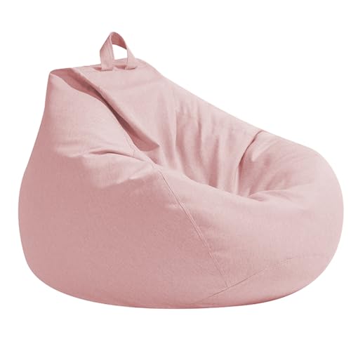 Highdi Sitzsack für Erwachsene, nur Bezug (Keine Füllung), Gaming Sitzsäcke XL Giant Rosa Bean Bag Chair für Outdoor Living Room Decor (100 x 120 cm) Highdi Sitzsack für Erwachsene, nur Bezug (Keine Füllung), Gaming Sitzsäcke XL Giant Rosa Bean Bag Chair für Outdoor Living Room Decor (100 x 120 cm) von Highdi