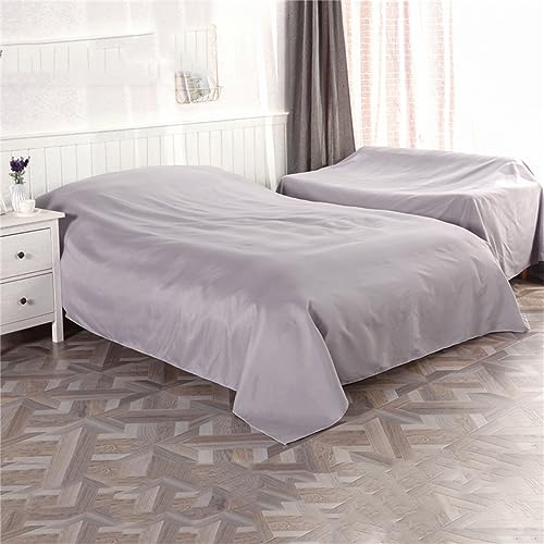 Highdi Staubschutz Abdeckung Möbel, Bett Staubschutz Möbel Möbelbezug Staubschutzhülle Protector für Bett Sofa Möbel für Abdeckungen im Innen- & Außenbereich (2 * 2.4m,Grau) von Highdi