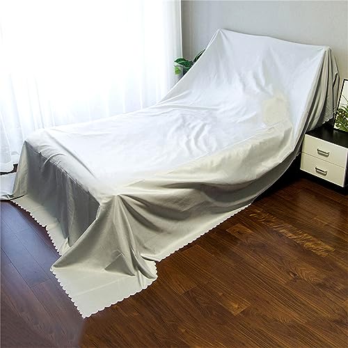 Highdi Staubschutz Abdeckung Möbel, Bett Staubschutz Möbel Möbelbezug Staubschutzhülle Protector für Bett Sofa Möbel für Abdeckungen im Innen- & Außenbereich (2.4*3M,Grau) von Highdi