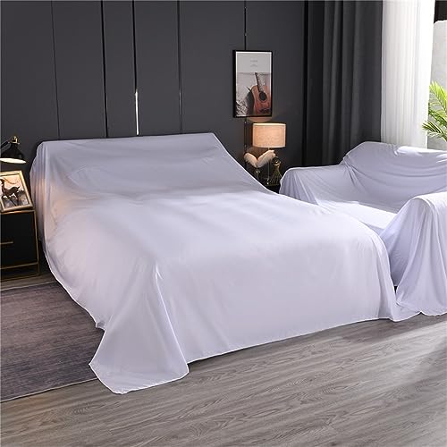 Highdi Staubschutz Abdeckung Möbel, Bett Staubschutz Möbel Möbelbezug Staubschutzhülle Protector für Bett Sofa Möbel für Abdeckungen im Innen- & Außenbereich (2.4x3.5m,Weiß) von Highdi