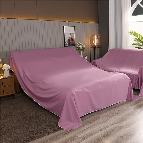 Highdi Staubschutz Abdeckung Möbel, Bett Staubschutz Möbel Möbelbezug Staubschutzhülle Protector für Bett Sofa Möbel für Abdeckungen im Innen- & Außenbereich (2.4x4m,Lila) von Highdi