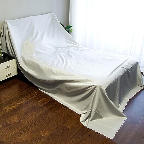 Highdi Staubschutz Abdeckung Möbel, Bett Staubschutz Möbelbezug Staubschutzhülle Protector für Bett Sofa Möbel für Abdeckungen im Innen- & Außenbereich (4 * 4.8cm,Grau) von Highdi