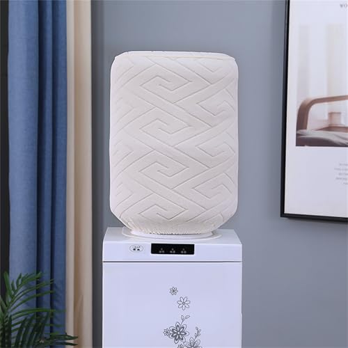 Highdi Wasserspender Fassabdeckung Wiederverwendbare für 5 Gallonen Wasserflasche,Möbel-Abdeckung für Zuhause, Büro für Heiß- und Kaltwasserspender Flaschen (Y-21 Beige,H34*D28CM) von Highdi