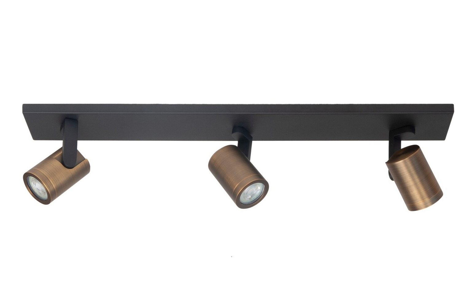 Highlight Halo Deckenspot Strahler Spot Schwarz Messing Brüniert Länge 65 Cm B-Ware von Highlight