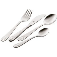 Kinderbesteck Silber Für Mädchen, Mit Gravur, 4-Teilig, Tiermotiven von HighlightMediaDE