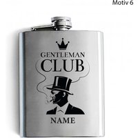 Vatertag, Edelstahl Flachmann - Persönliche Namens- Und Motiv Gravur Als Besondere Einzigartige Geschenkidee von HighlightMediaDE