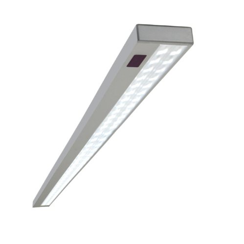 Rolux - Sehr edle 5W Aluminium Warmweiss Unterbauleuchte mit Easy-touch Sensorschalter LED Anbauleuchte Aufbauleuchte Lichtleiste Vitrinenleuchte 600 mm von Rolux